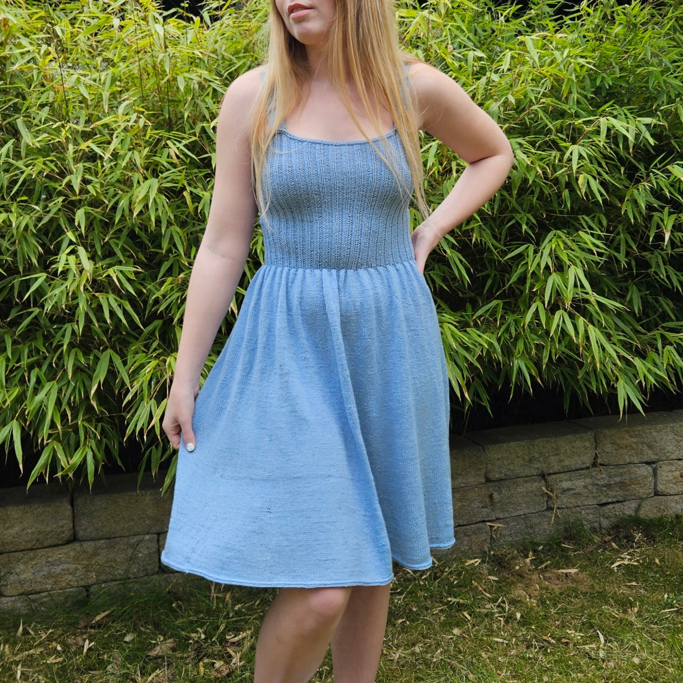 Sommerbrise Kleid Strickanleitung / Dress Knitting pattern