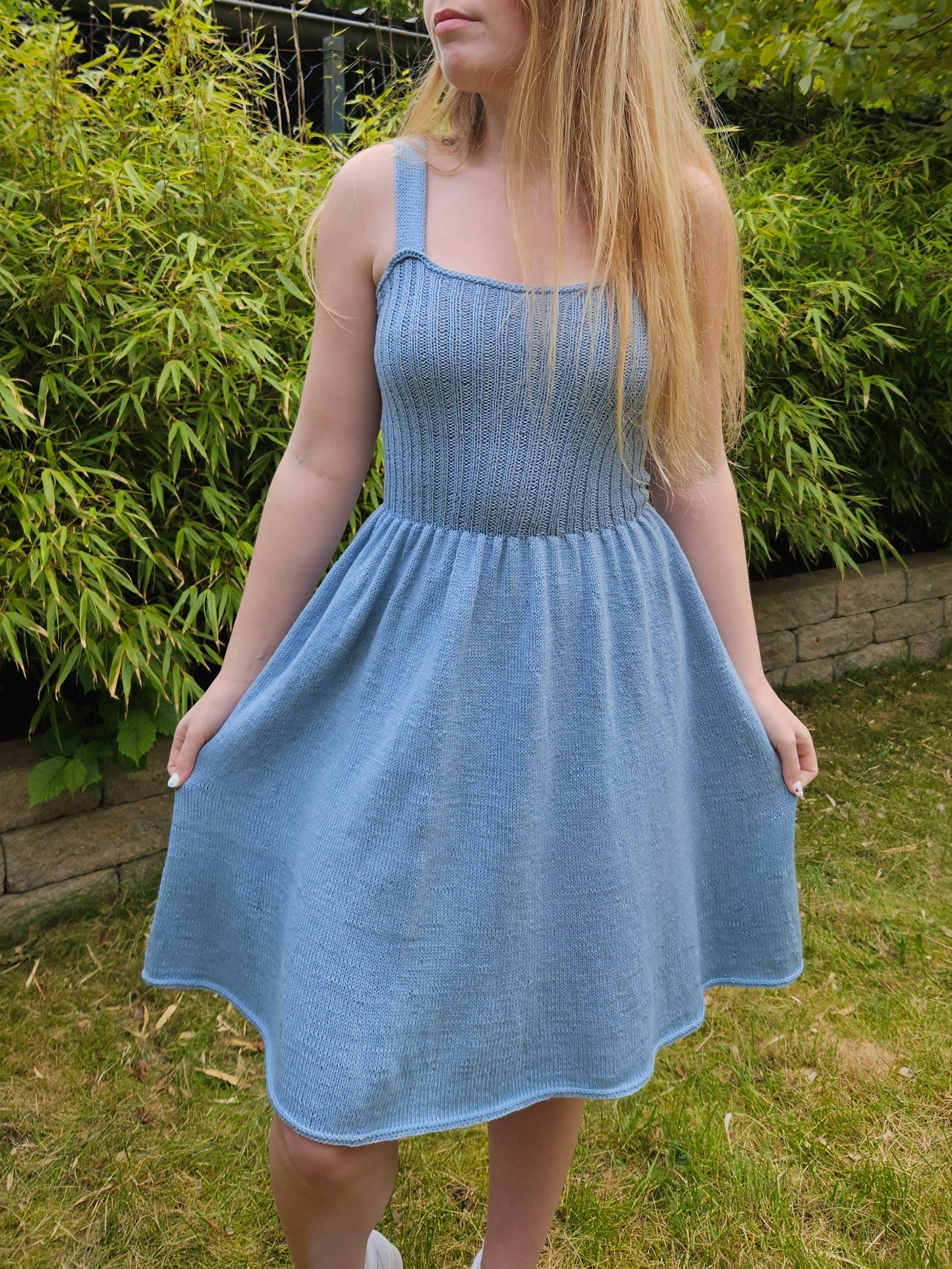 Sommerbrise Kleid Strickanleitung / Dress Knitting pattern