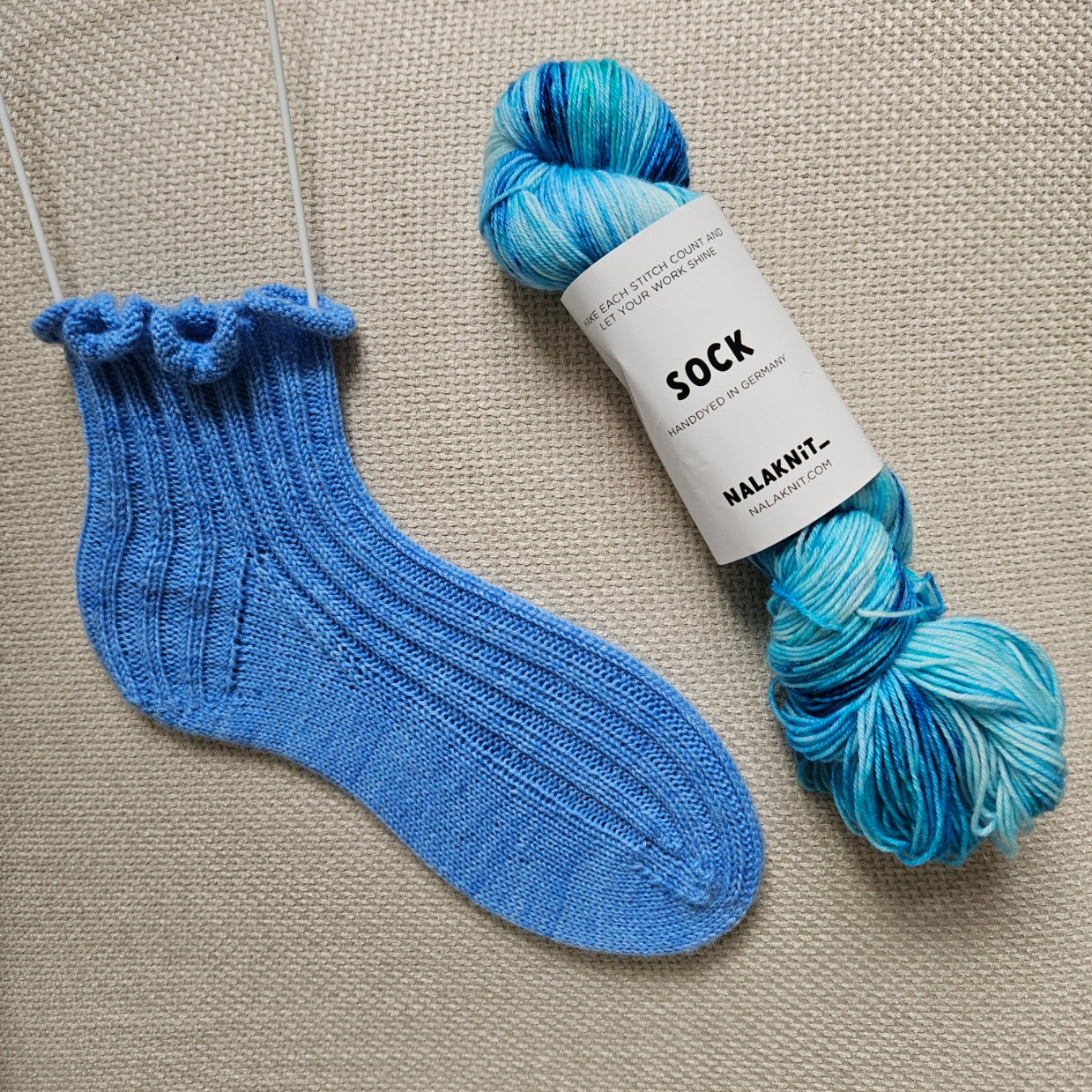 Sommerbrise Socken Anleitung / Knitting pattern