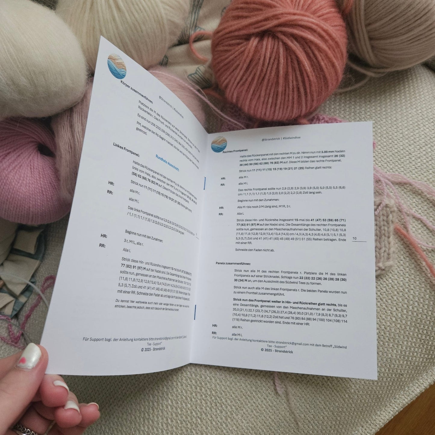 Druckauftrag Strickanleitung // Printorder knitting pattern