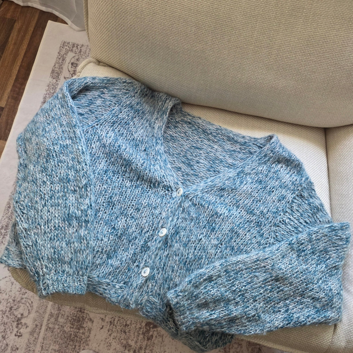 Sturmwellen Cardigan Strickanleitung / knitting pattern