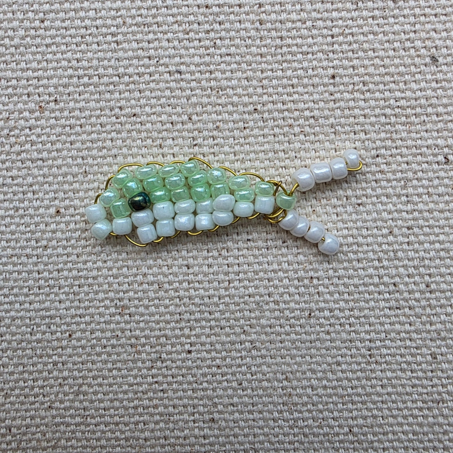 Perlen-Fische/ Handgemachter Maschenmarkierer