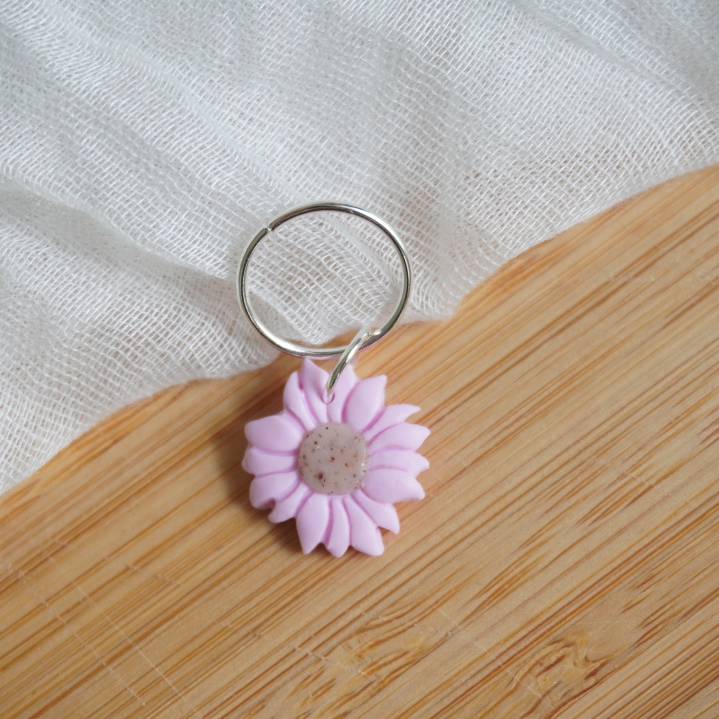 Blume / Handgemachter Maschenmarkierer