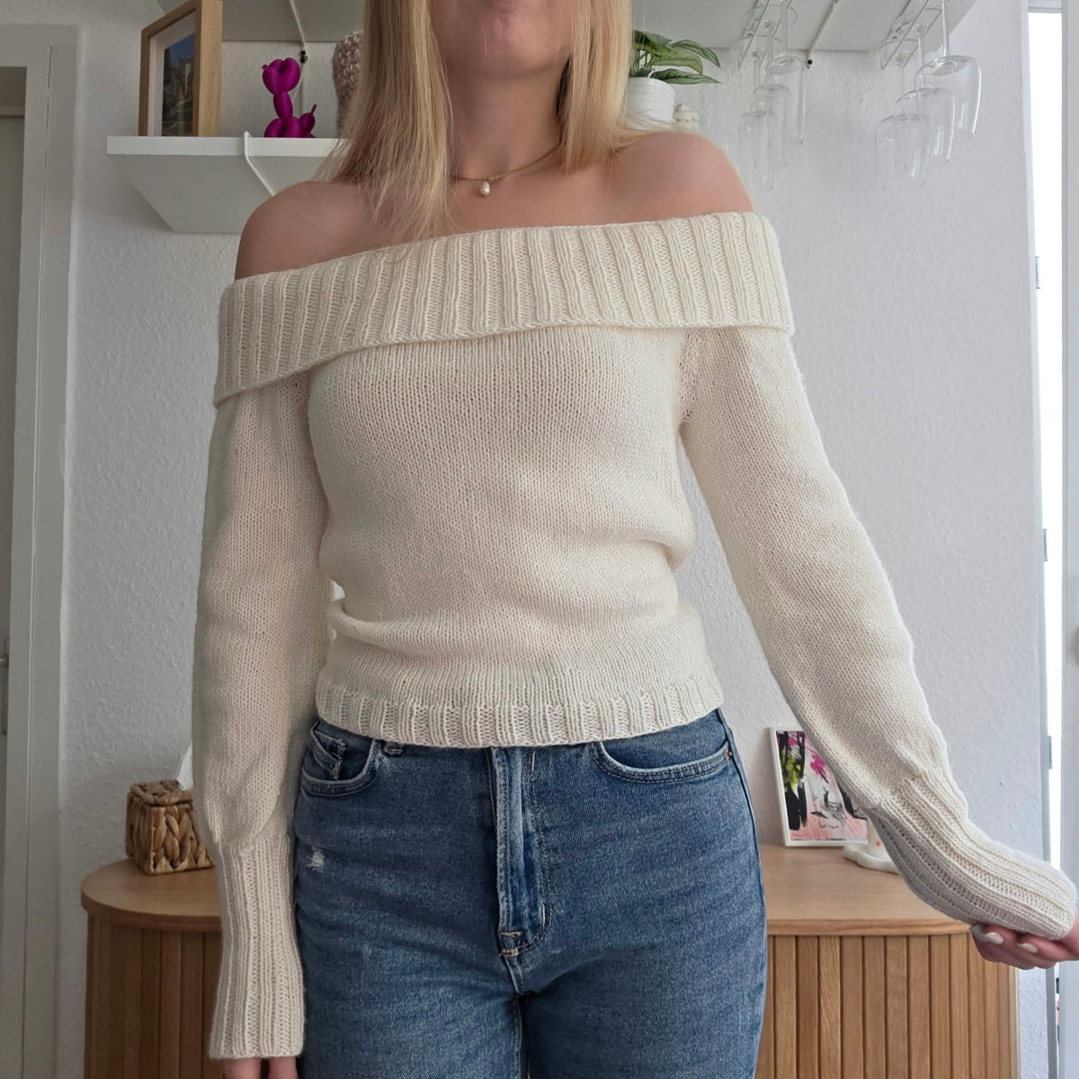 Meeresschimmer Sweater Strickanleitung / Knitting pattern
