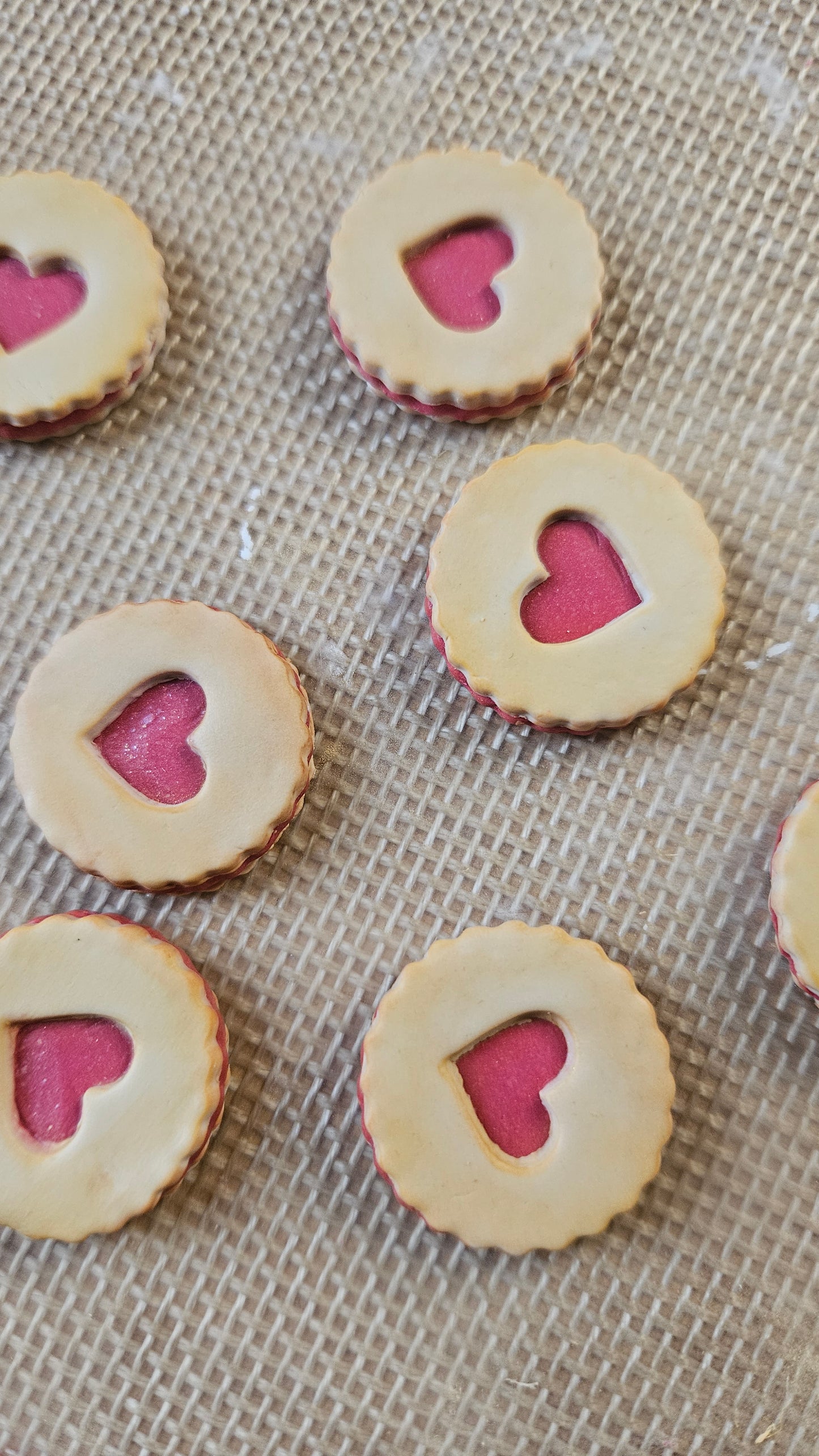 Spitzbuben Keks / Handgemachter Maschenmarkierer