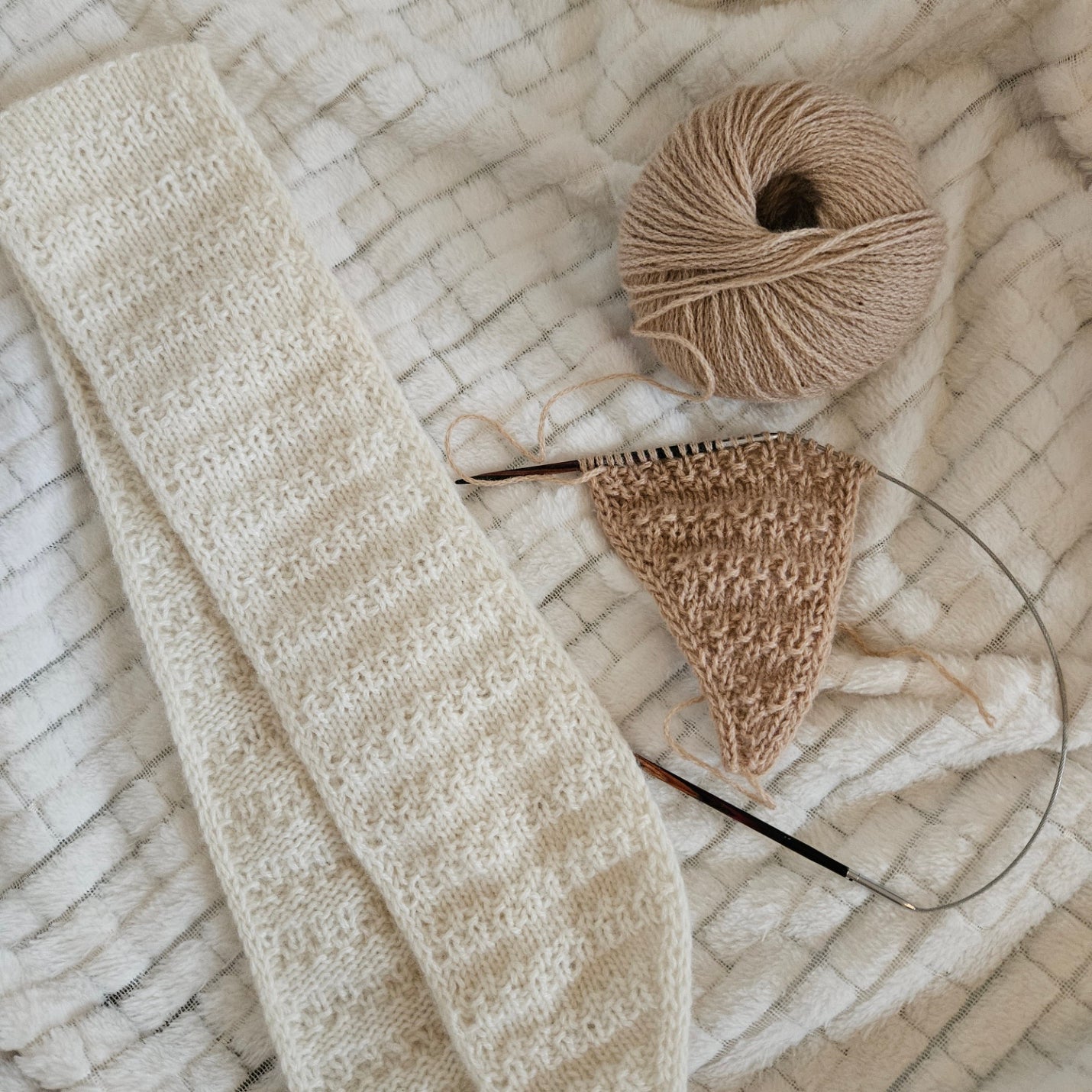 Surfer Scarf Strickanleitung / Knitting pattern