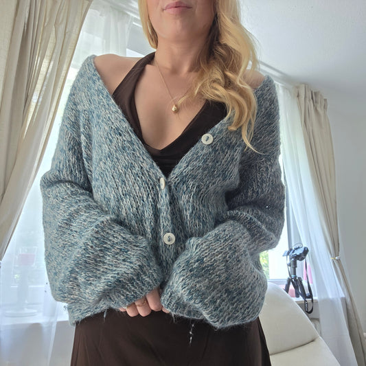 Sturmwellen Cardigan Strickanleitung / knitting pattern