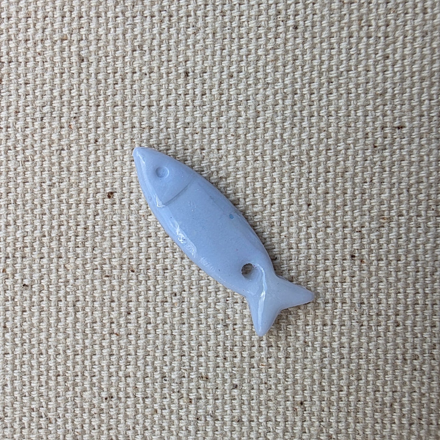 Glitzerfisch / Handgemachter Maschenmarkierer