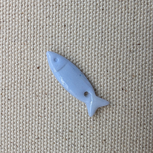Glitzerfisch / Handgemachter Maschenmarkierer