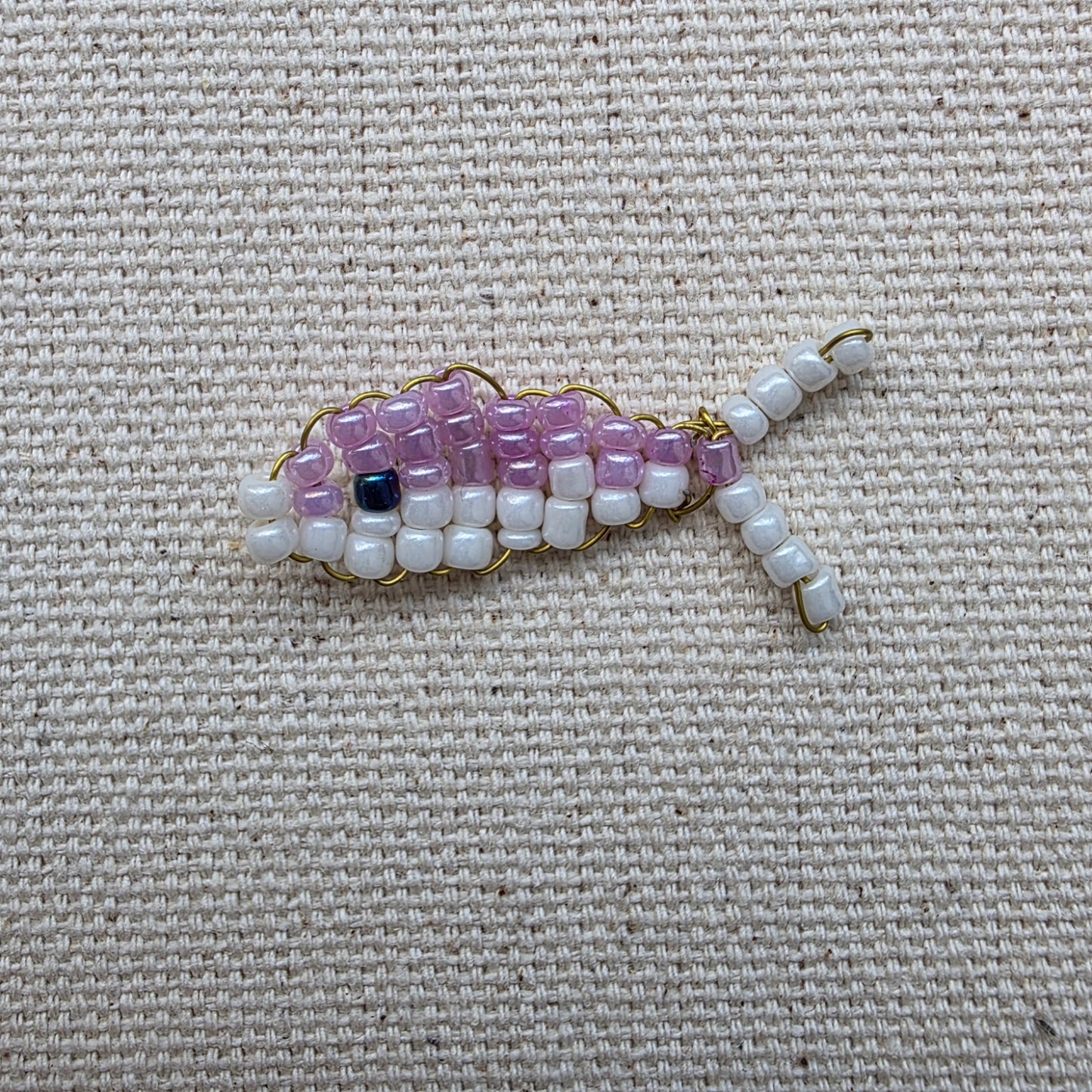 Perlen-Fische/ Handgemachter Maschenmarkierer