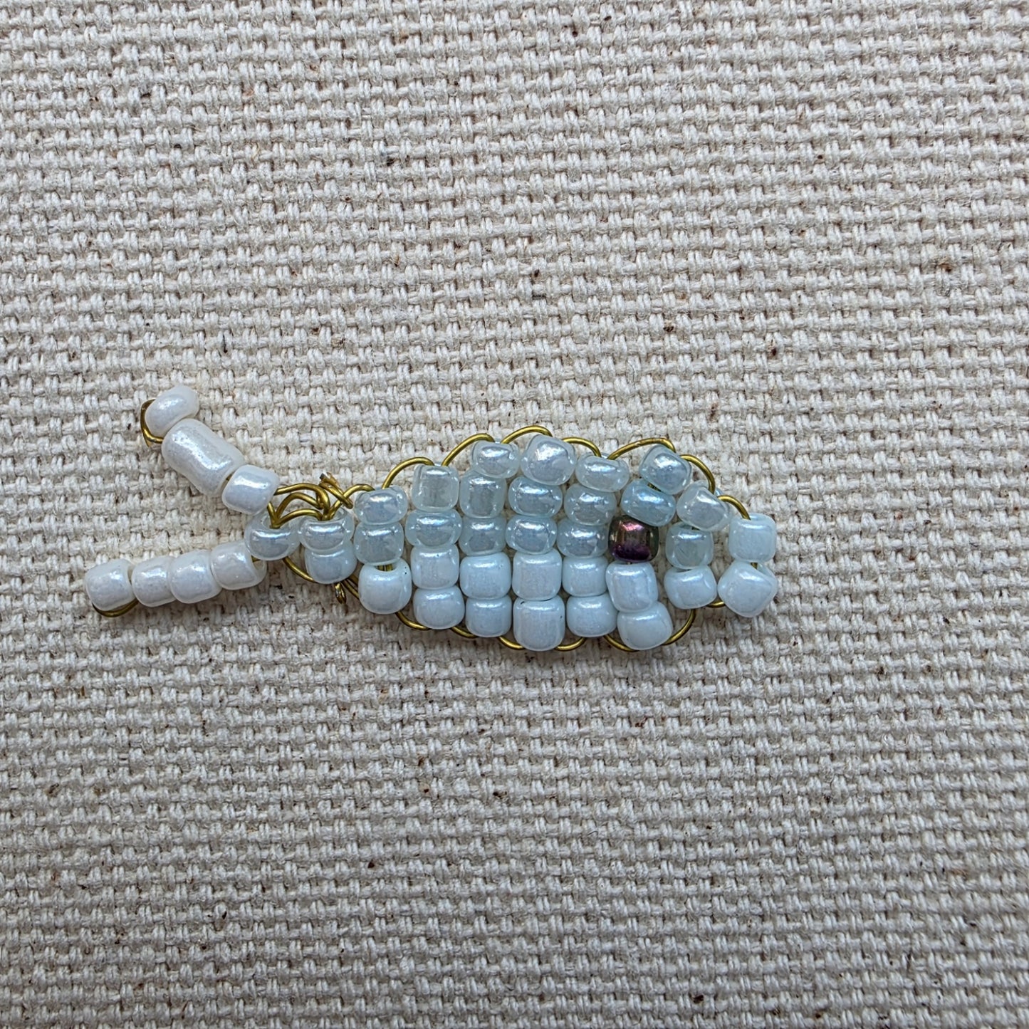 Perlen-Fische/ Handgemachter Maschenmarkierer