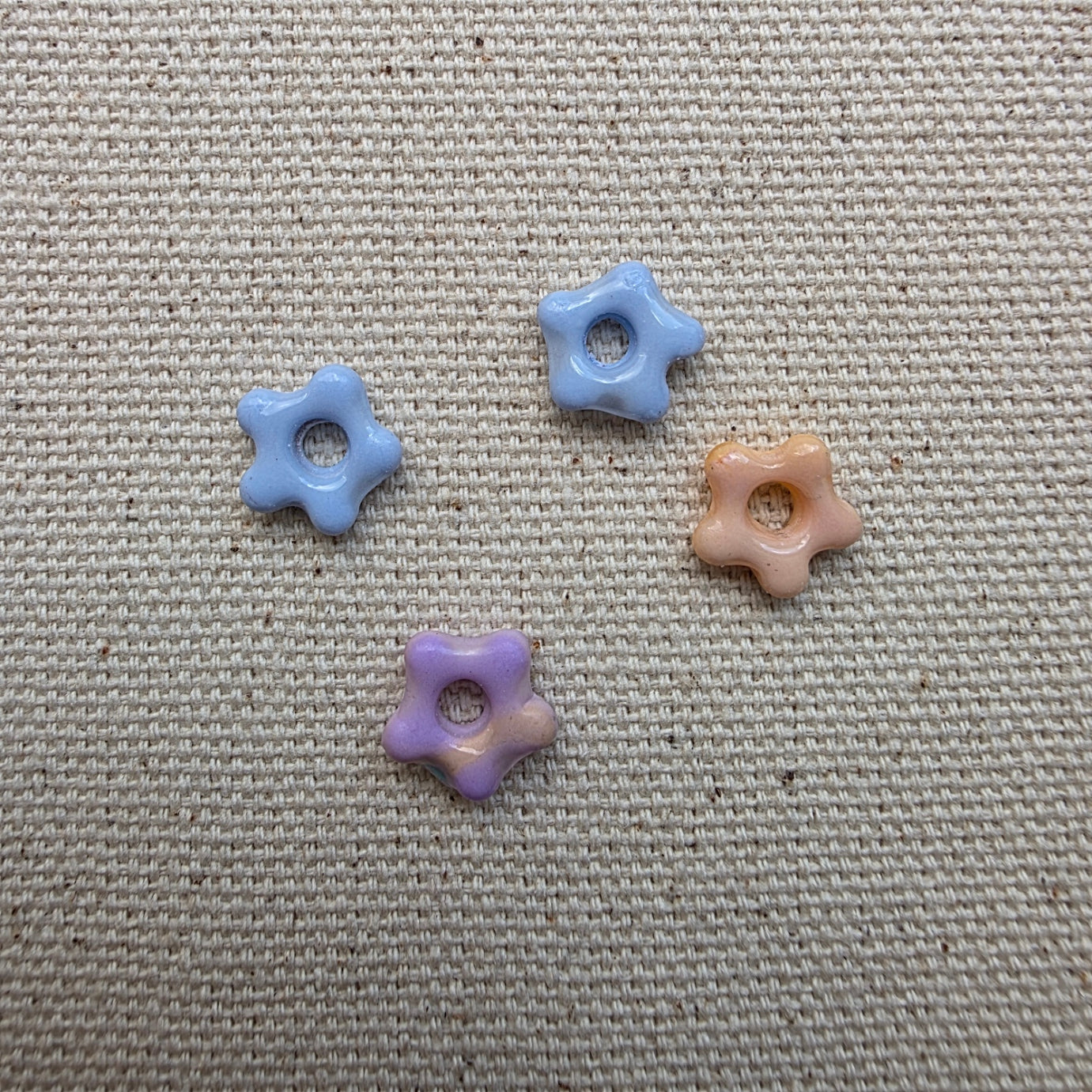 Mini Blume / Handgemachter Maschenmarkierer