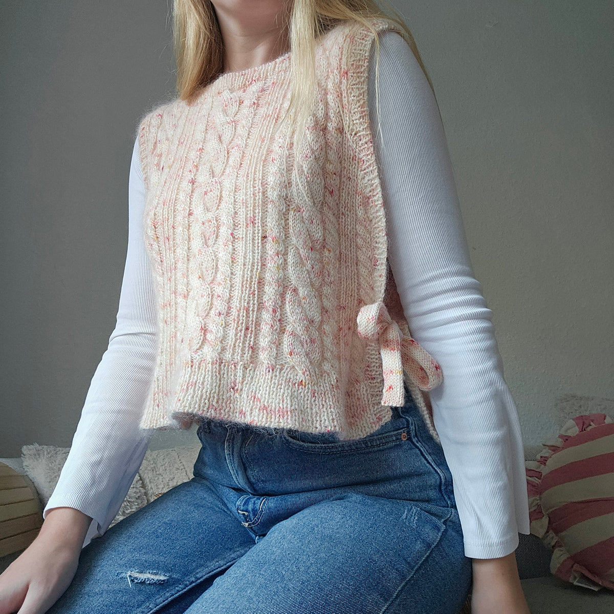 Liebesluft Slipover Strickanleitung / Liebesluft Slipover Knitting pattern