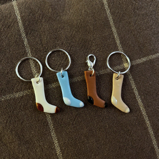 Socken / Handgemachter Maschenmarkierer
