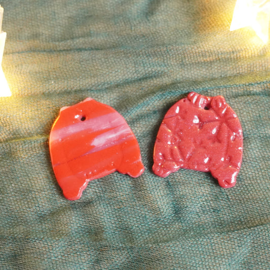 Weihnachtspullover / Handgemachter Maschenmarkierer