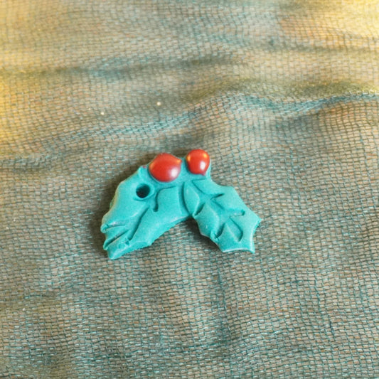 Mistelzweig / Handgemachter Maschenmarkierer