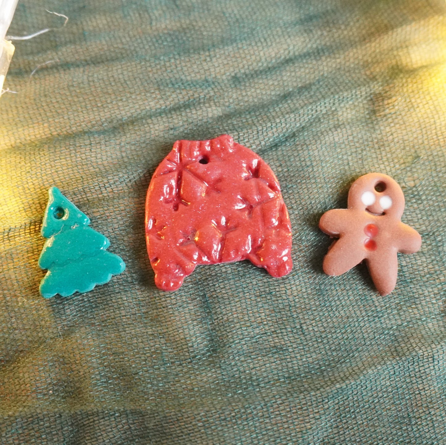 Weihnachtsabend / Bundle handgefertigte Maschenmarkierer