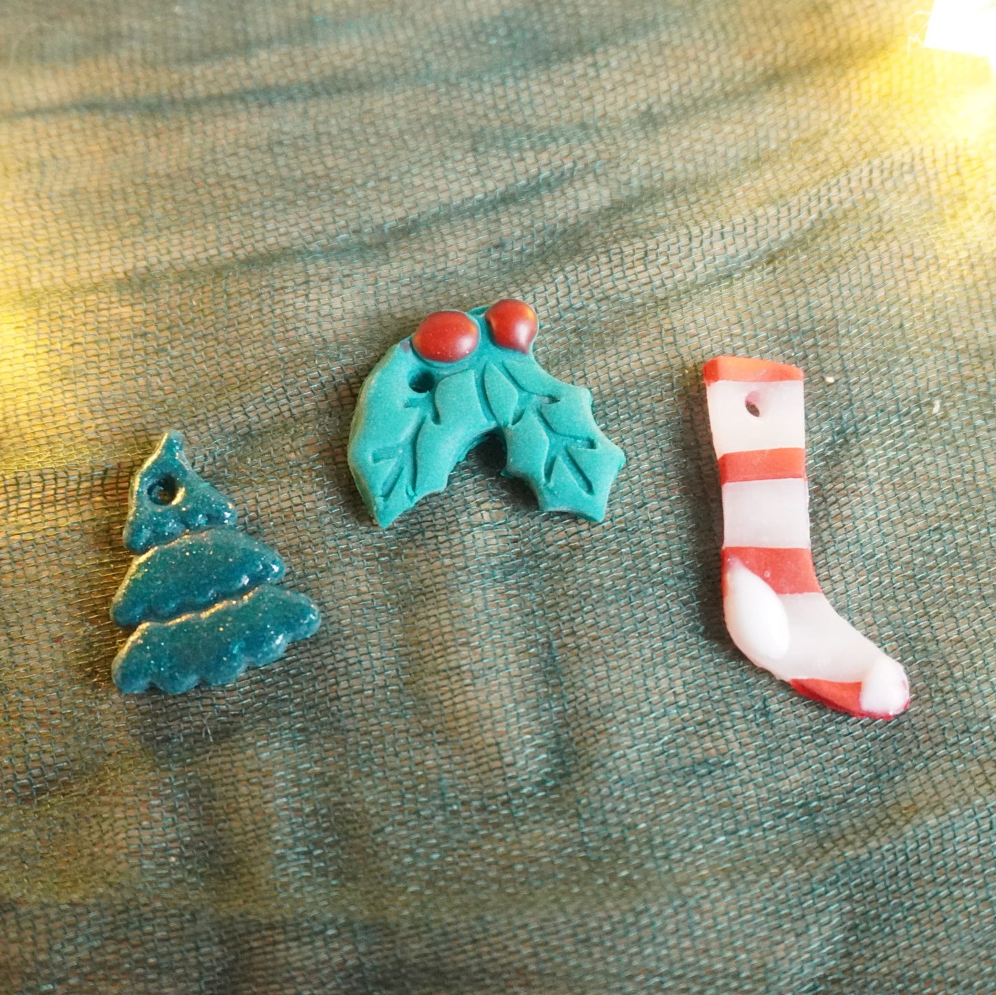 Winterspaziergang / Bundle handgefertigte Maschenmarkierer