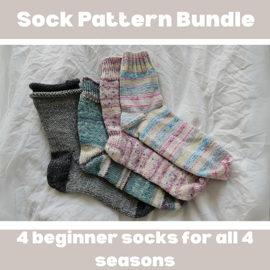 Anleitungs Bundle - Es liegen Socken in der Luft Kollektion