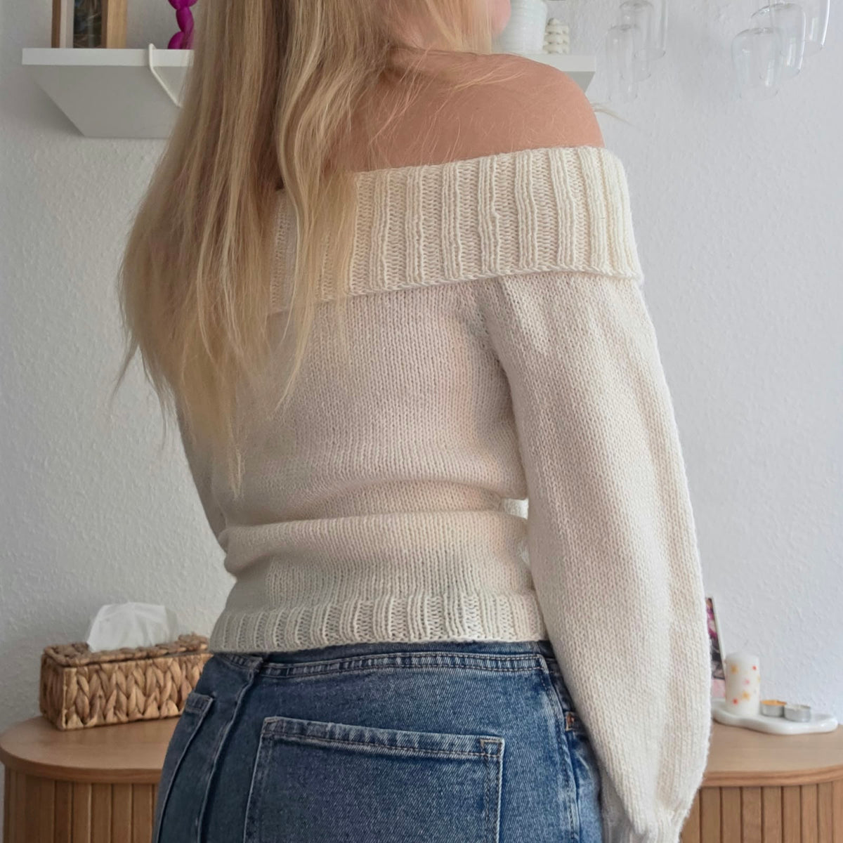 Meeresschimmer Sweater Strickanleitung / Knitting pattern