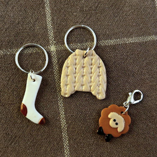 Wollliebe Maschenmarkierer / Bundle handgefertigte Maschenmarkierer