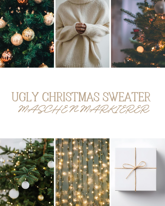 Mystery Pullover / Handgemachter Maschenmarkierer